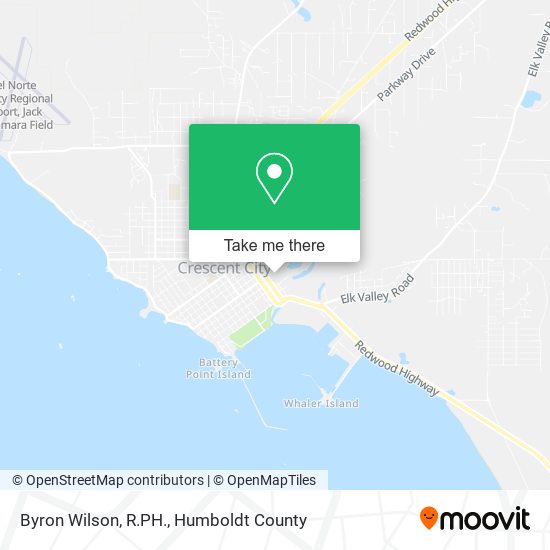 Byron Wilson, R.PH. map