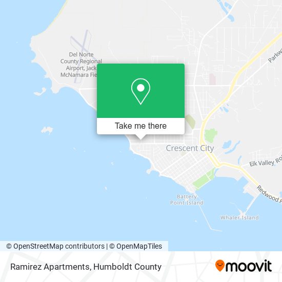 Ramirez Apartments map