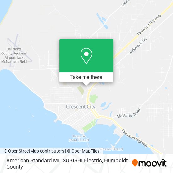 Mapa de American Standard MITSUBISHI Electric