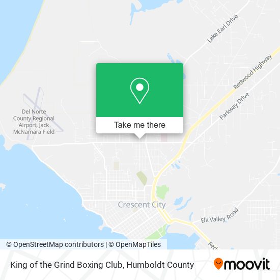 King of the Grind Boxing Club map
