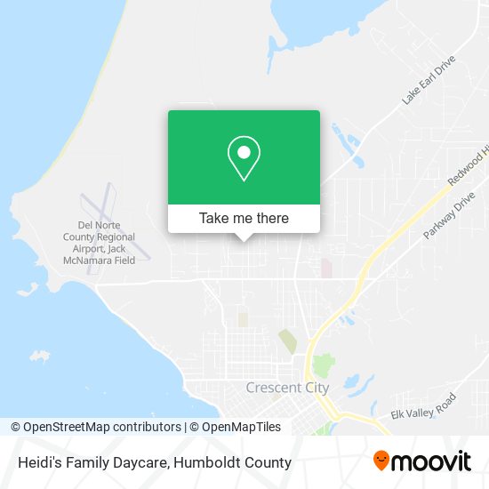 Heidi's Family Daycare map