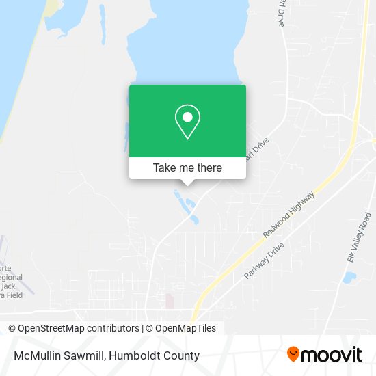 McMullin Sawmill map