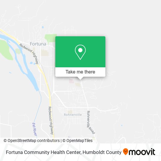 Mapa de Fortuna Community Health Center
