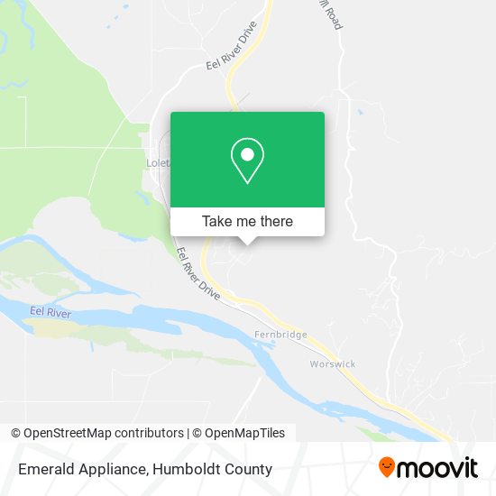 Emerald Appliance map