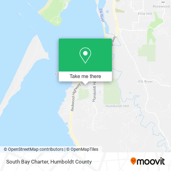 South Bay Charter map