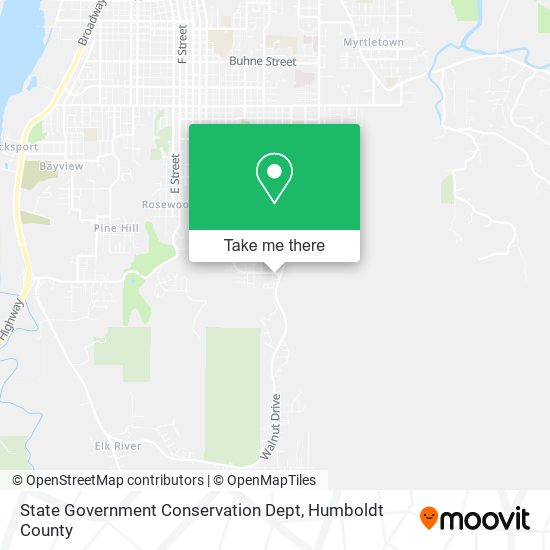Mapa de State Government Conservation Dept