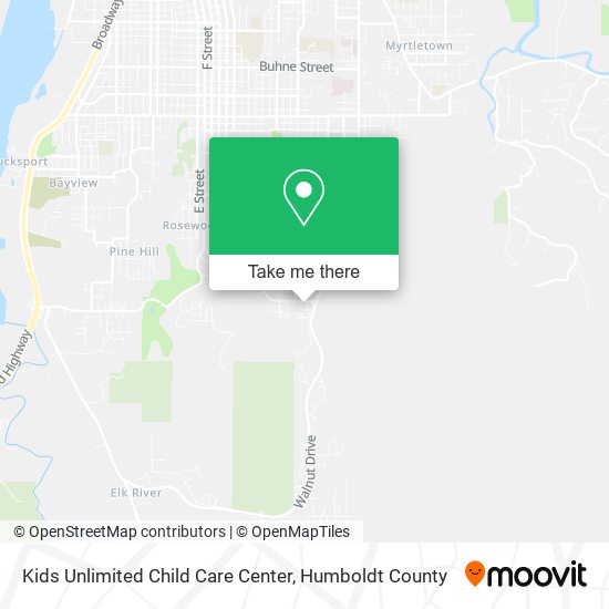 Kids Unlimited Child Care Center map