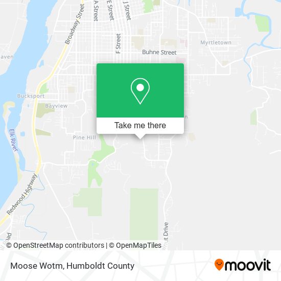 Mapa de Moose Wotm