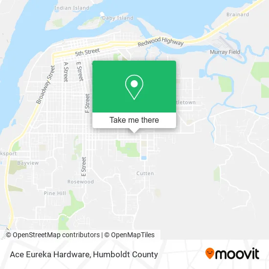 Ace Eureka Hardware map