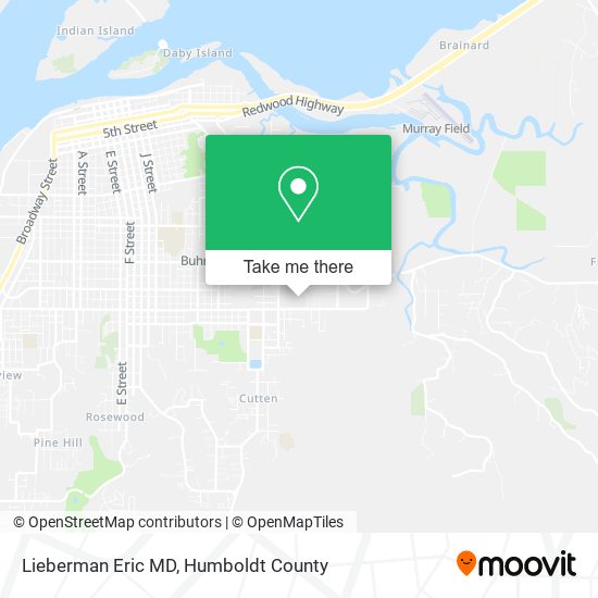 Lieberman Eric MD map
