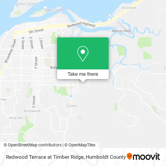 Redwood Terrace at Timber Ridge map