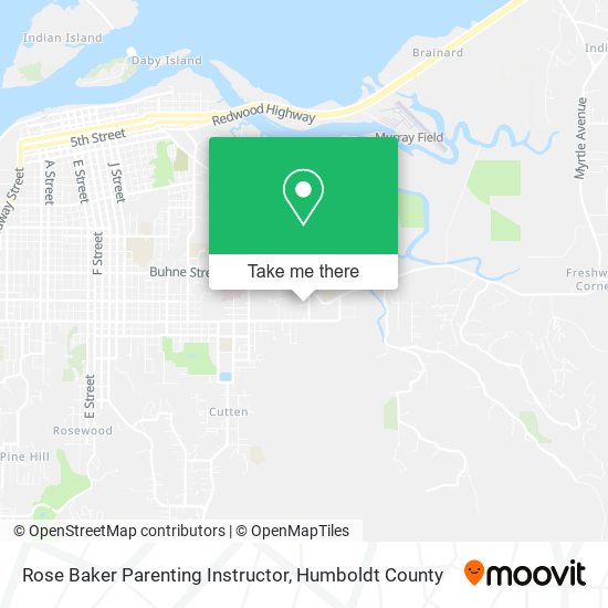Mapa de Rose Baker Parenting Instructor