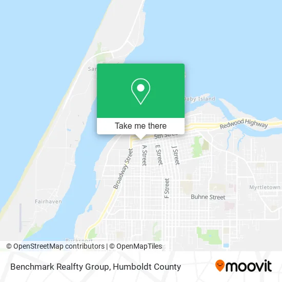 Benchmark Realfty Group map