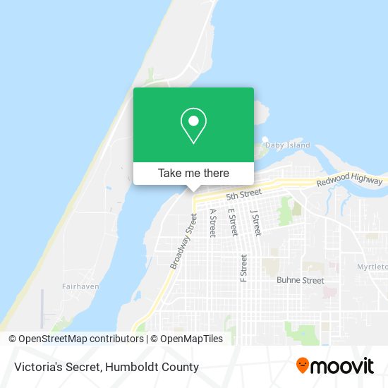 Victoria's Secret map