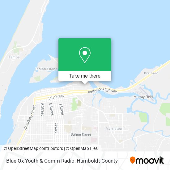 Blue Ox Youth & Comm Radio map