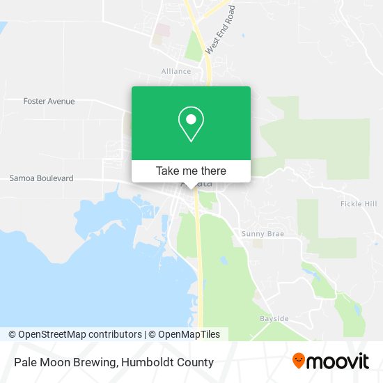 Pale Moon Brewing map