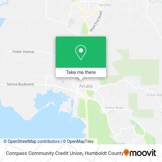 Compass Community Credit Union map