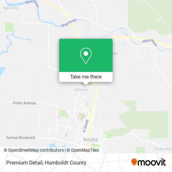 Premium Detail map