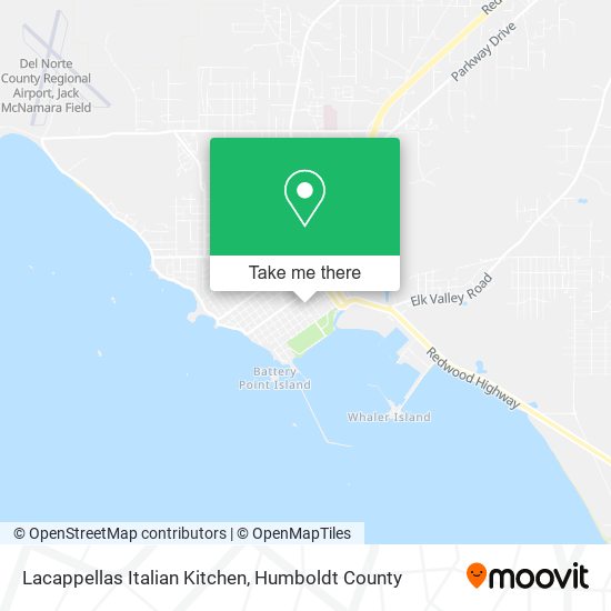 Mapa de Lacappellas Italian Kitchen