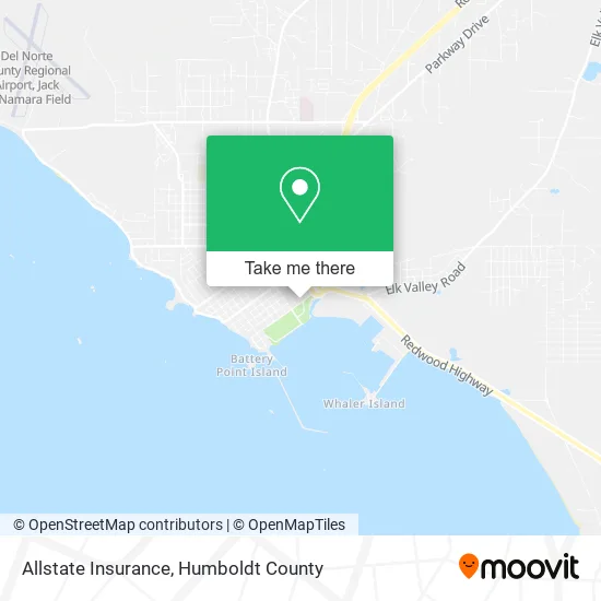 Allstate Insurance map