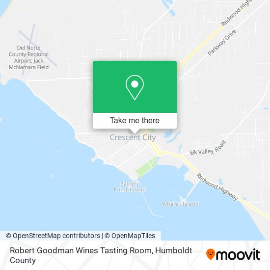 Robert Goodman Wines Tasting Room map