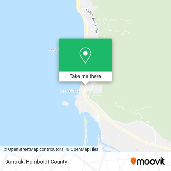 Mapa de Amtrak