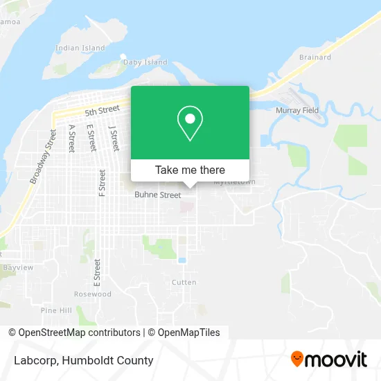 Labcorp map
