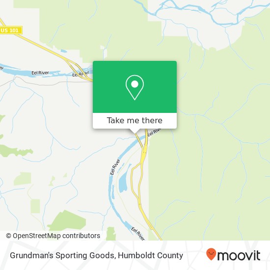 Mapa de Grundman's Sporting Goods