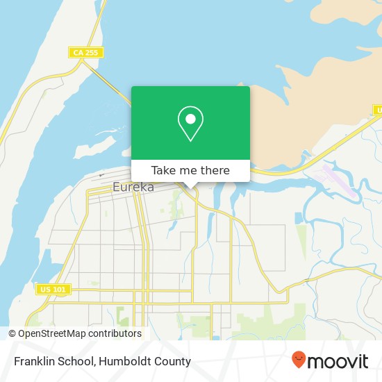 Franklin School map