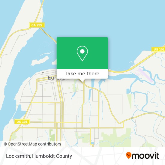 Locksmith map