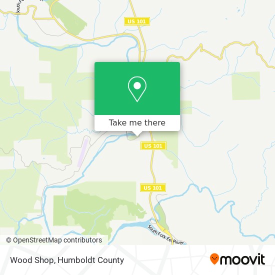 Mapa de Wood Shop