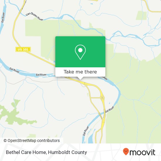 Bethel Care Home map