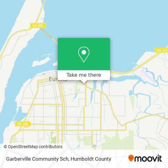 Garberville Community Sch map