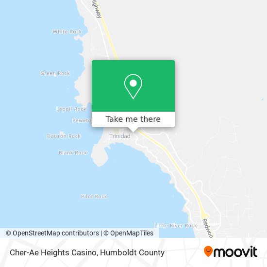 Mapa de Cher-Ae Heights Casino