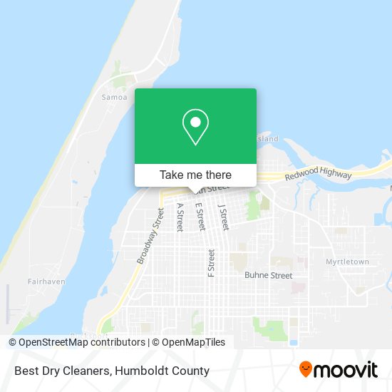 Best Dry Cleaners map