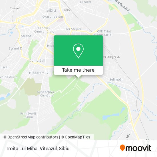 Troița Lui Mihai Viteazul map