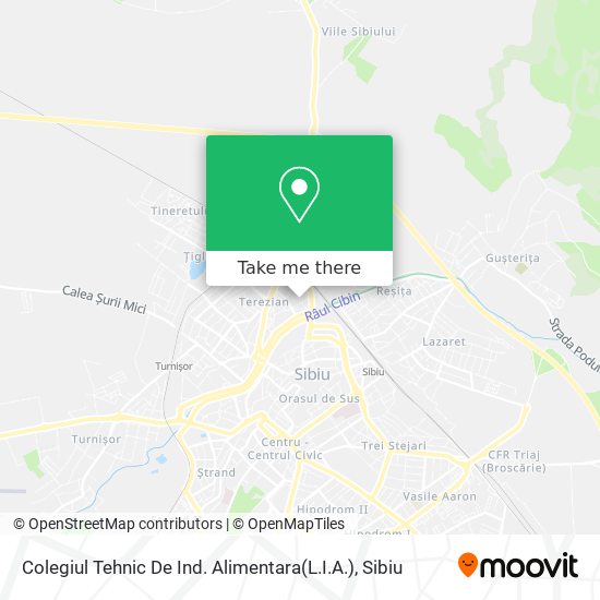 Colegiul Tehnic De Ind. Alimentara(L.I.A.) map
