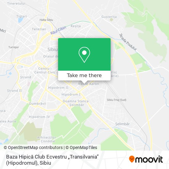Baza Hipică Club Ecvestru „Transilvania” (Hipodromul) map