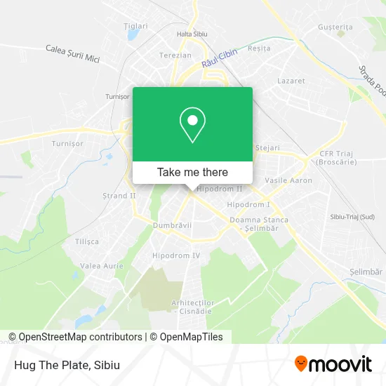 Hug The Plate map