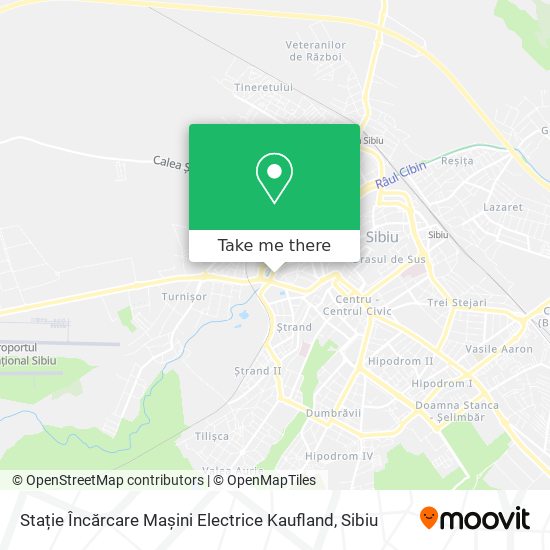 Stație Încărcare Mașini Electrice Kaufland map