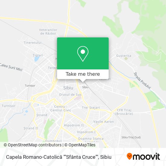 Capela Romano-Catolică ""Sfânta Cruce"" map