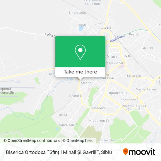 Biserica Ortodoxă ""Sfinții Mihail Și Gavriil"" map