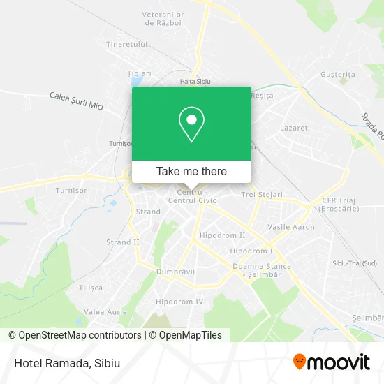 Hotel Ramada map