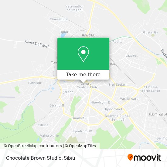 Chocolate Brown Studio map