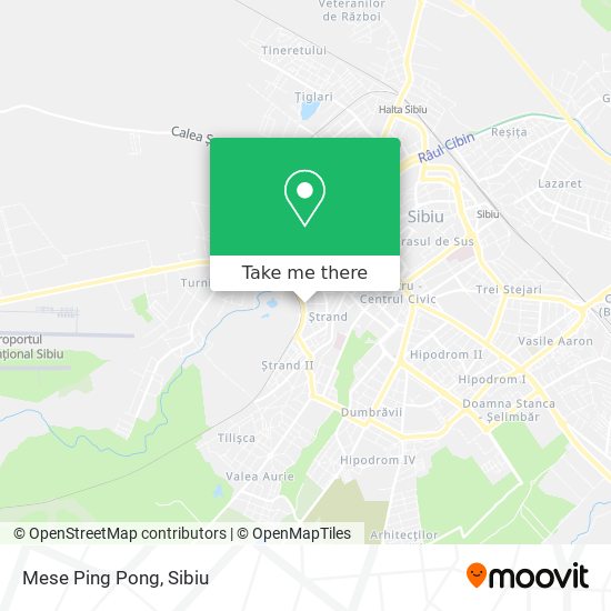 Mese Ping Pong map