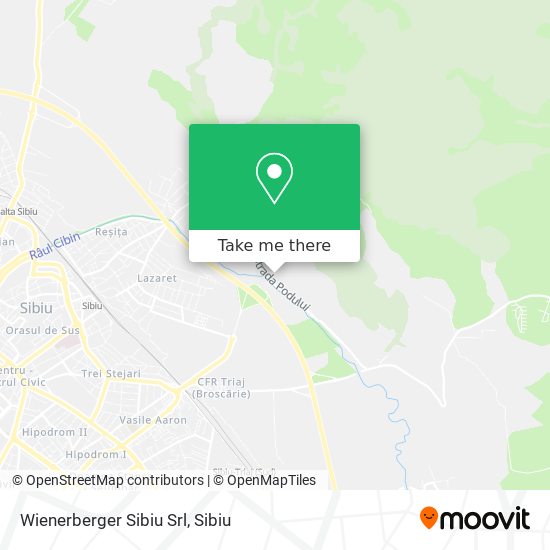 Wienerberger Sibiu Srl map