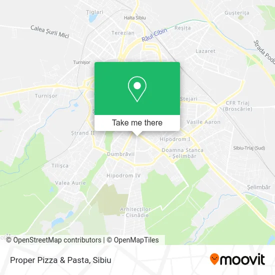 Proper Pizza & Pasta map