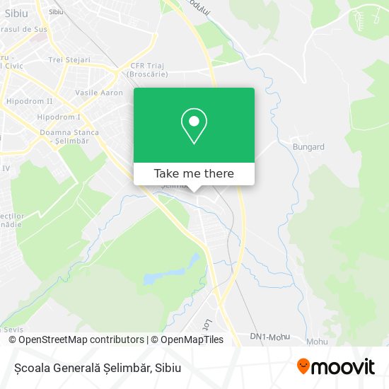 Școala Generală Șelimbăr map