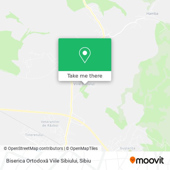 Biserica Ortodoxă Viile Sibiului map