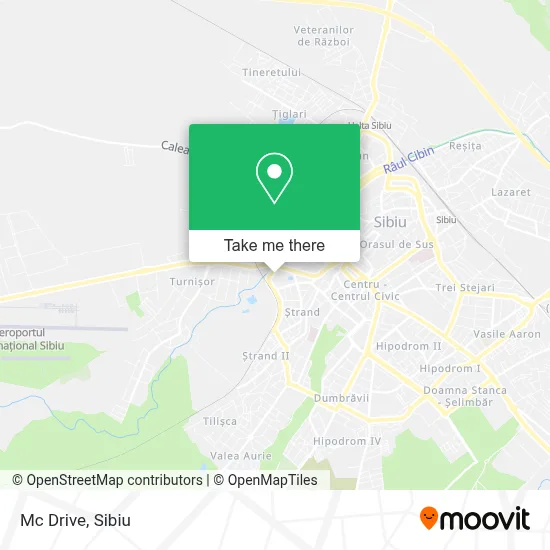 Mc Drive map